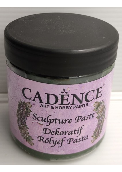 Dekoratif Rölyef Pasta - 1338 Açık Sarı - 250 ml