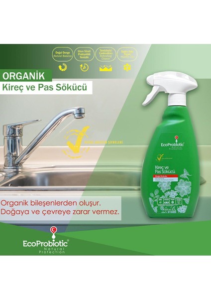 Organik Kireç ve Pas Sökücü (500 Ml) fiyatları