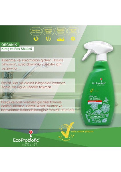 Organik Kireç ve Pas Sökücü (500 Ml) modelleri