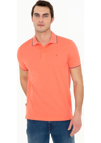 Pierre Cardin Erkek Somon Slim Fit Polo Yaka Basic Tişört 50252448-VR047