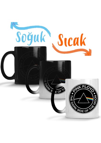 The Dark Side Of The Moon Sihirli Kupa Bardak Porselen