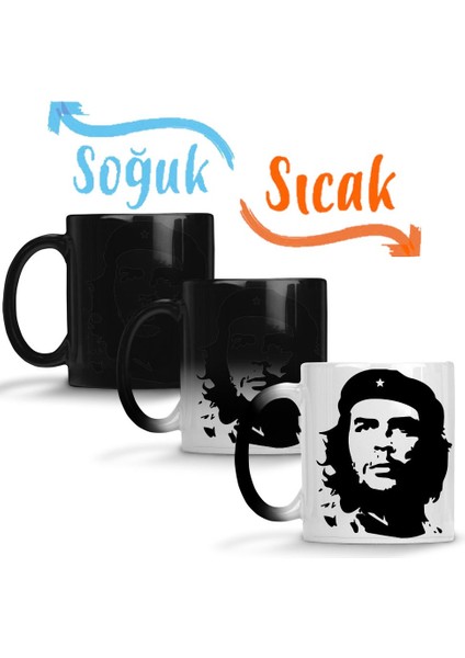 Che Guevara Sihirli Kupa Bardak Porselen