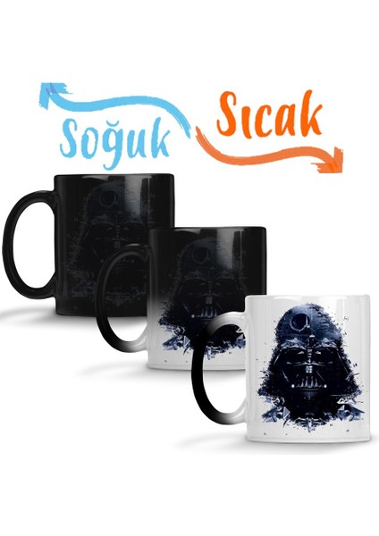 Darth Wars Sihirli Kupa Bardak Porselen