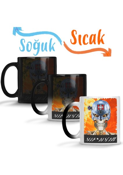 Seek And Destroy Sihirli Kupa Bardak Porselen