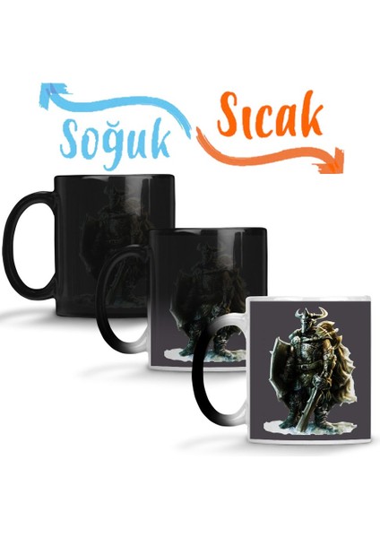 Viking Sihirli Kupa Bardak Porselen