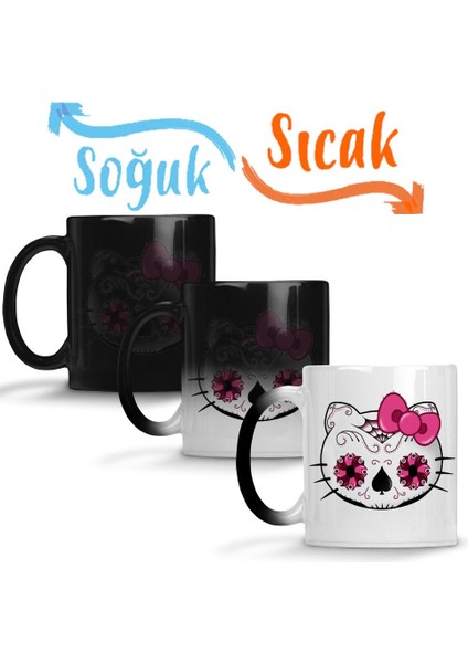 Hello Kitty 01 Sihirli Kupa Bardak Porselen