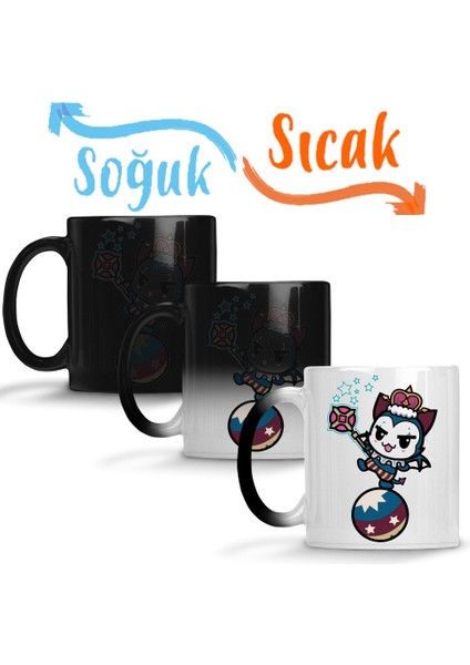 Water Brownie Magician Orion Art Woks Summoners War Sihirli Kupa Bardak Porselen