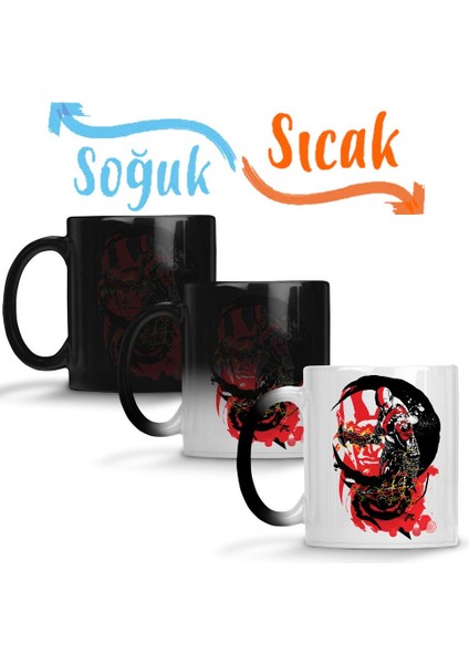 Kratos God Of War Sihirli Kupa Bardak Porselen