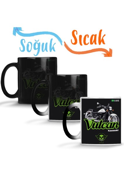 Vulcan Classic Luız Sihirli Kupa Bardak Porselen