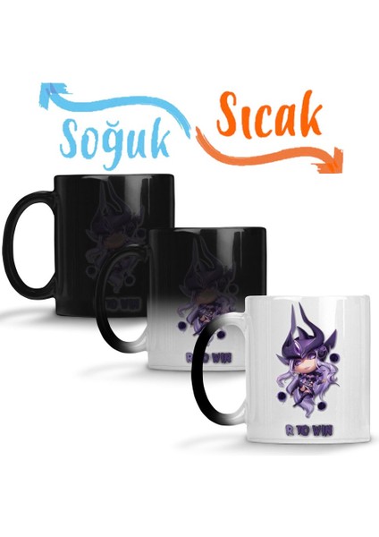 Syndra R To Win Lol Sihirli Kupa Bardak Porselen