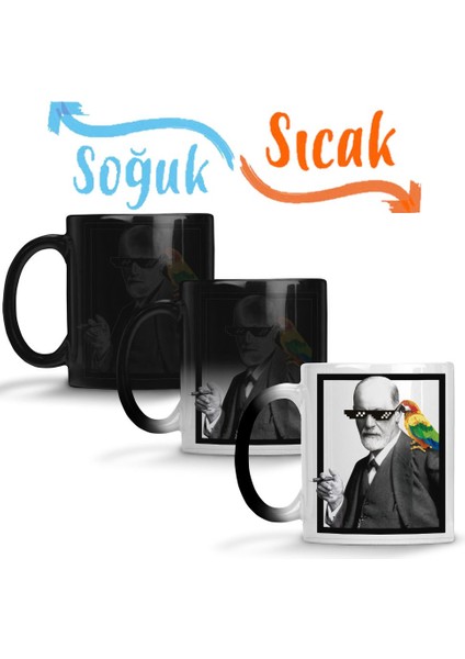Freud Mito Sihirli Kupa Bardak Porselen