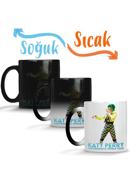 Katy Perry This Is How We Do Prismatic World Tour Sihirli Kupa Bardak Porselen