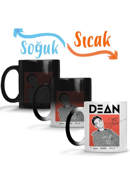 Dean Raw Rebel Root Sihirli Kupa Bardak Porselen