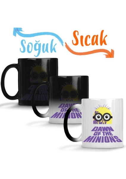 Dawn Of The Minions Sihirli Kupa Bardak Porselen