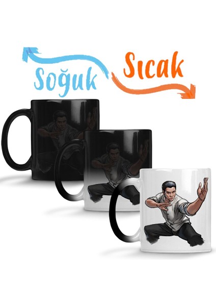 Jet Li Sihirli Kupa Bardak Porselen