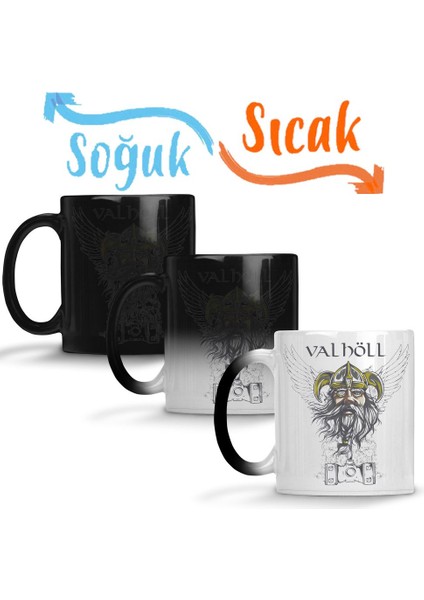 Viking Sihirli Kupa Bardak Porselen