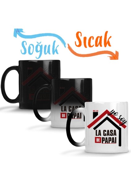 La Casa De Papai Sihirli Kupa Bardak Porselen