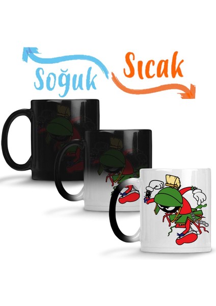 Marvin The Martian Jerks Sihirli Kupa Bardak Porselen