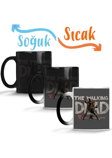 The Walking Dead Final Season Sihirli Kupa Bardak Porselen