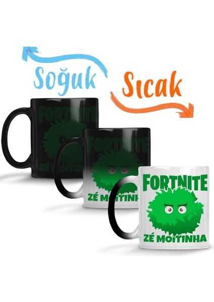 Fortnite Ze Moitinha Sihirli Kupa Bardak Porselen