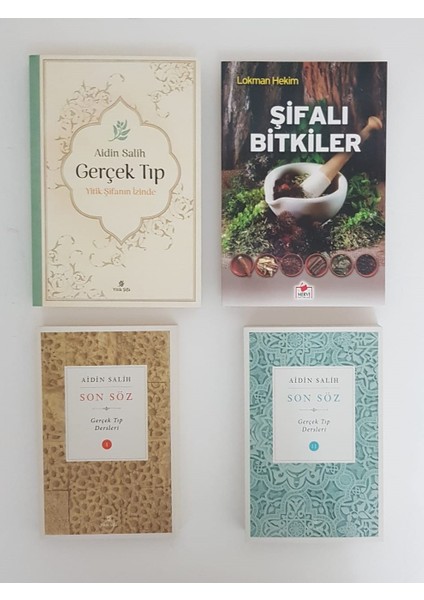 Yitik Şifa Yayınları Gerçek Tıp Yitik Şifanın Izinde Seti 4 Kitap - Aidin Salih