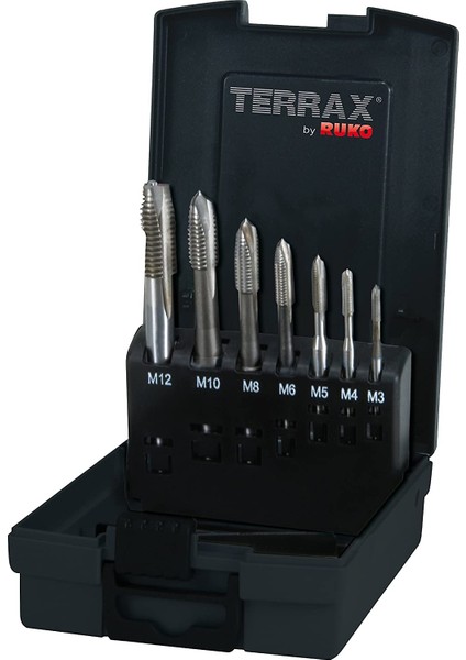 Terrax By Ruko 7 Parça Hss Makine Kılavuz Seti