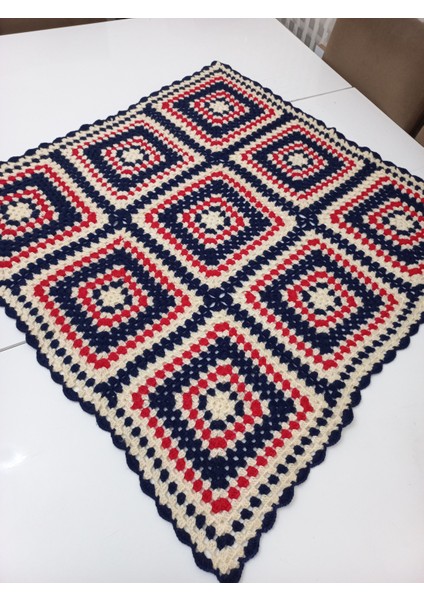 El Örgüsü Bebek Battaniyesi , Diz Battaniyesi