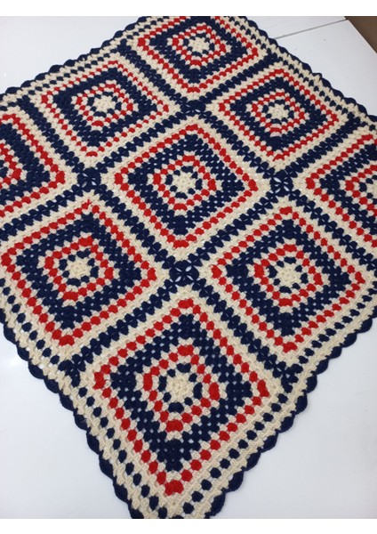 El Örgüsü Bebek Battaniyesi , Diz Battaniyesi modelleri