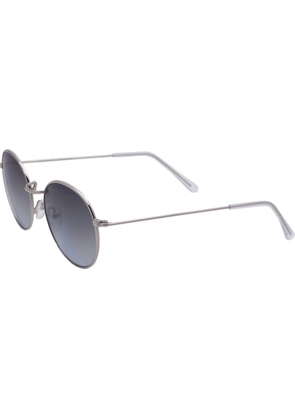 E103 Metal Oval Model Gümüş Füme Degrade Unisex Güneş Gözlüğü C5 CAT.2 fiyatları