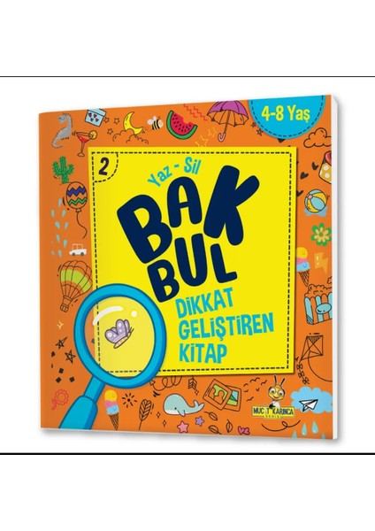 Yayınları Bak Bul 4-8 Yaş Kitap Seti