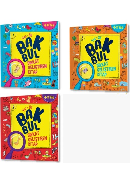 Yayınları Bak Bul 4-8 Yaş Kitap Seti