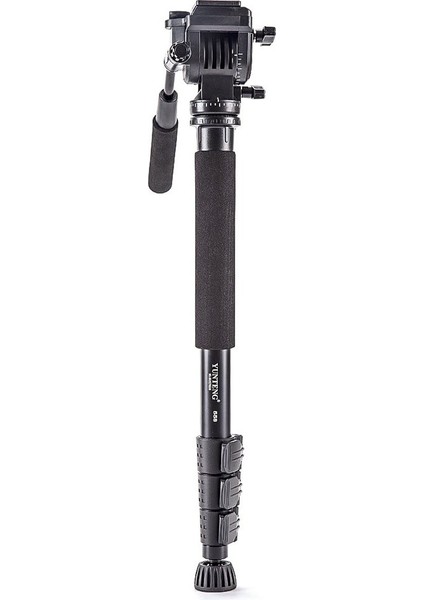 Yunteng VCT-558 Profesyonel Monopod Hidrolik Kafa