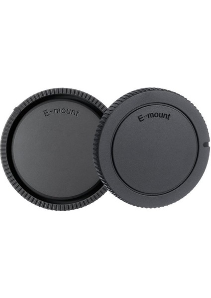Body ve Lens Arka Kapağı Sony E-Mount Uyumlu