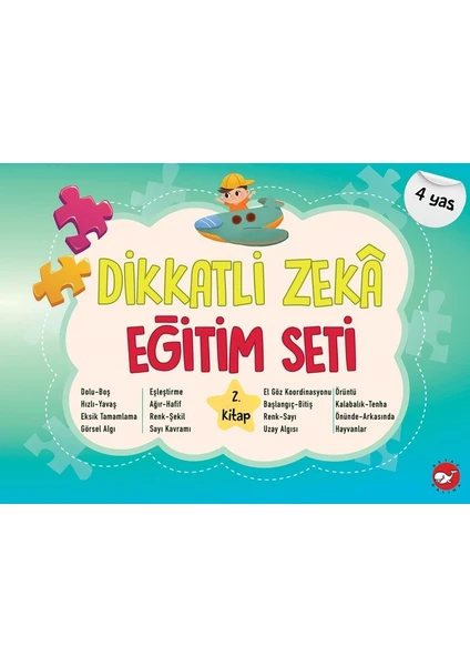 Dikkatli Zekâ Eğitim Seti 2. Kitap (4 Yaş) - Neşe Duran