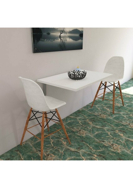 Katlanır Duvara Monte Masa Yemek Masası Çalışma Masası Balkon Masası