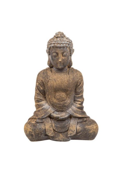 Dekoratif Polyester Buda Biblo (22X15CM)