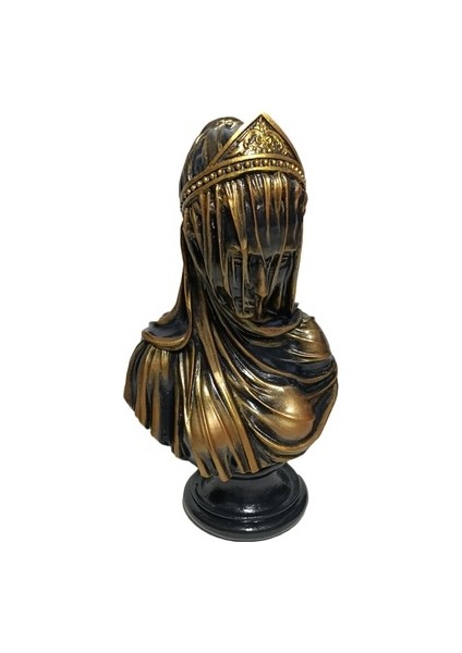 Dekoratif Tüllü Kadın Heykeli (36X21CM)