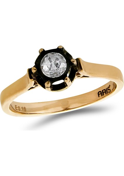 0,16 Ct Elmas Yüzük