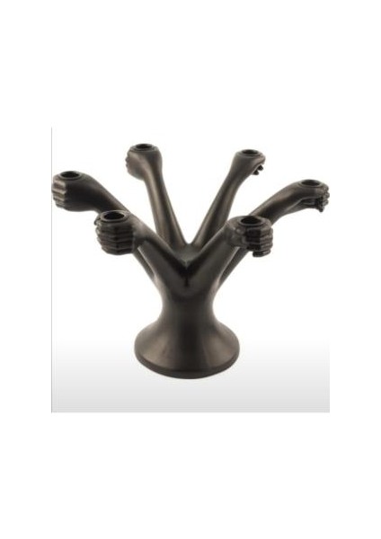 Dekoratif 6 Kollu Şamdan Mumluk