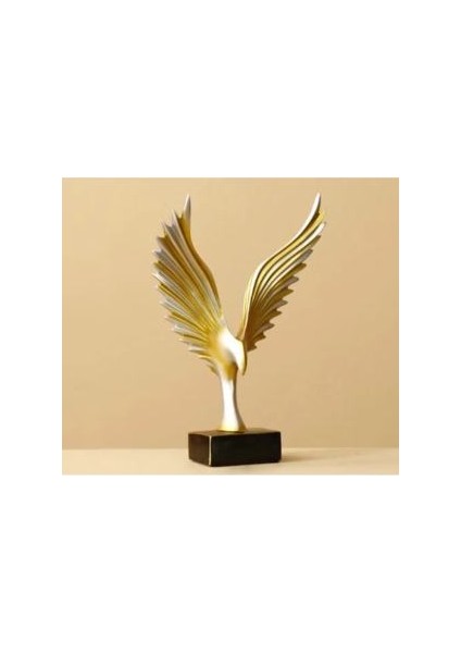 Dekoratif Modern Kartal Heykeli (32X24CM)