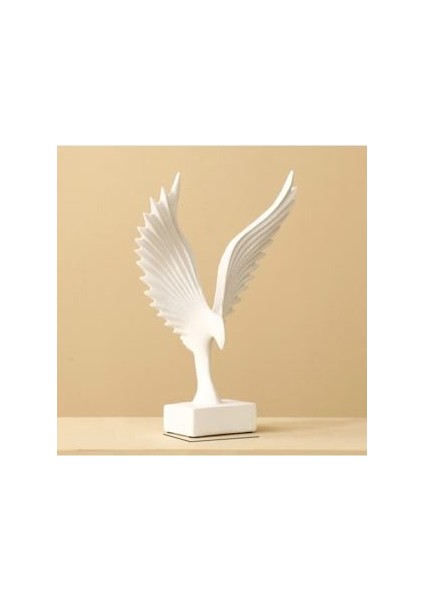 Dekoratif Modern Kartal Heykeli (32X24CM)