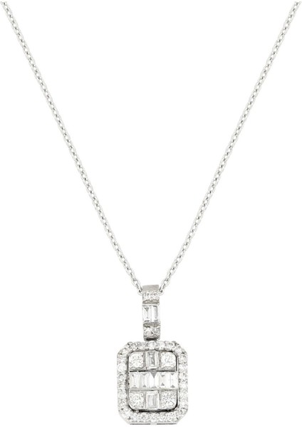 0,22 Ct Pırlanta Kolye