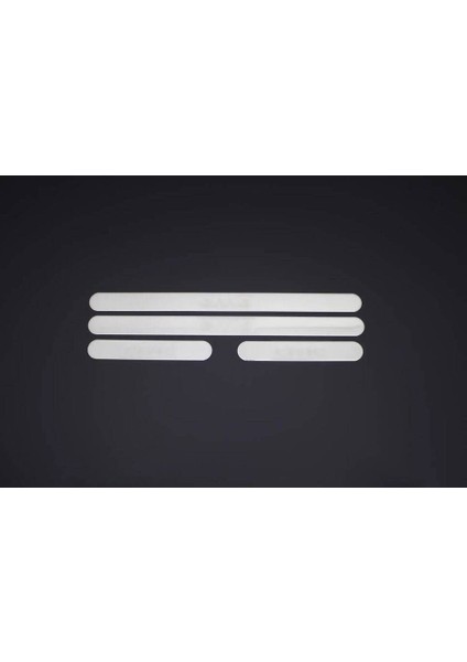 Honda Civic FC5 Krom Kapı Eşiği 4 Parça 2016-2021 Arası