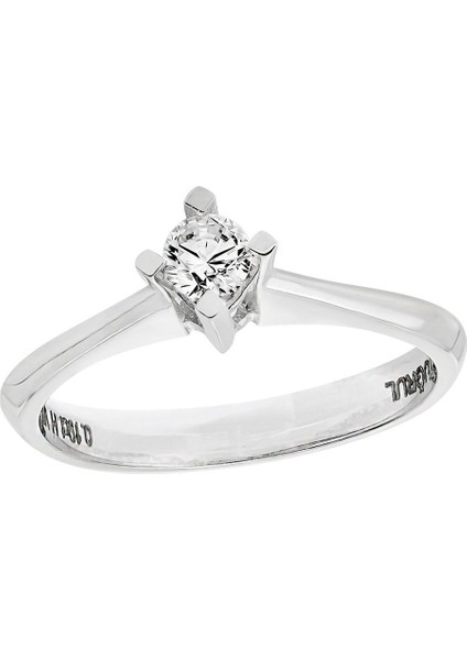 0,19 Ct Pırlanta Tektaş Yüzük