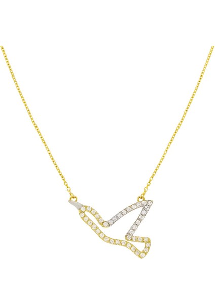 Altın Kuş Kolye T006499