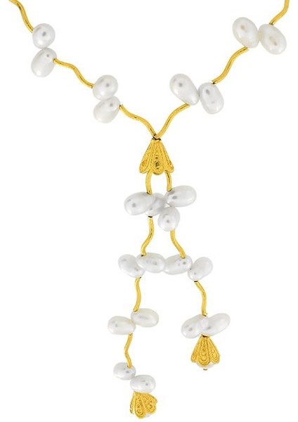 Altın Inci Kolye T007759