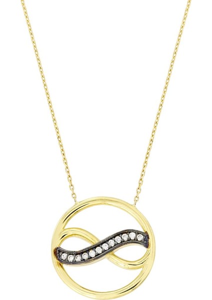 Altın Sonsuzluk Kolye T034130