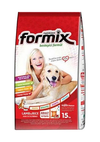 Formix Kuzu Etli Köpek Maması 15 kg