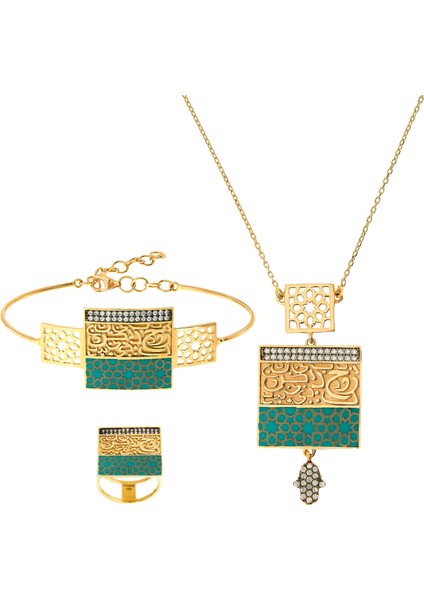Altın Üçlü Set T031086