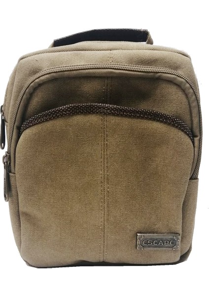 3504 Kanvas Kumaş Omuz Çantası